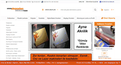 Desktop Screenshot of depodanucuza.com